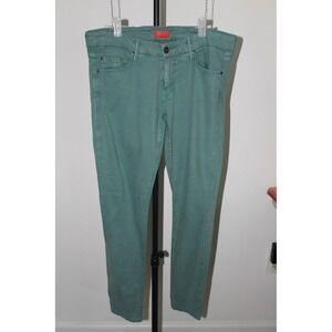 MOTHER The Looker Ankle Painted Ladies Jeans Blue Lagoon Teal Green Size 28